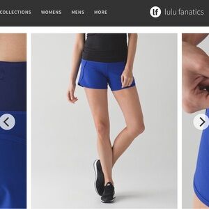 Lululemon Run Times Short
Sapphire Blue / Emperor Blue